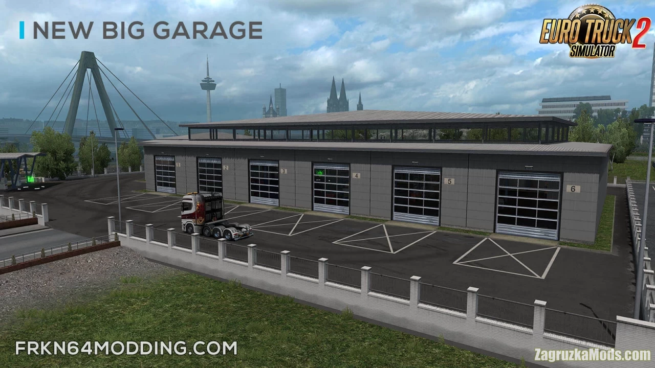 Modern Garage Mod v1.5 by Frkn64 Modding (1.44.x) for ETS2
