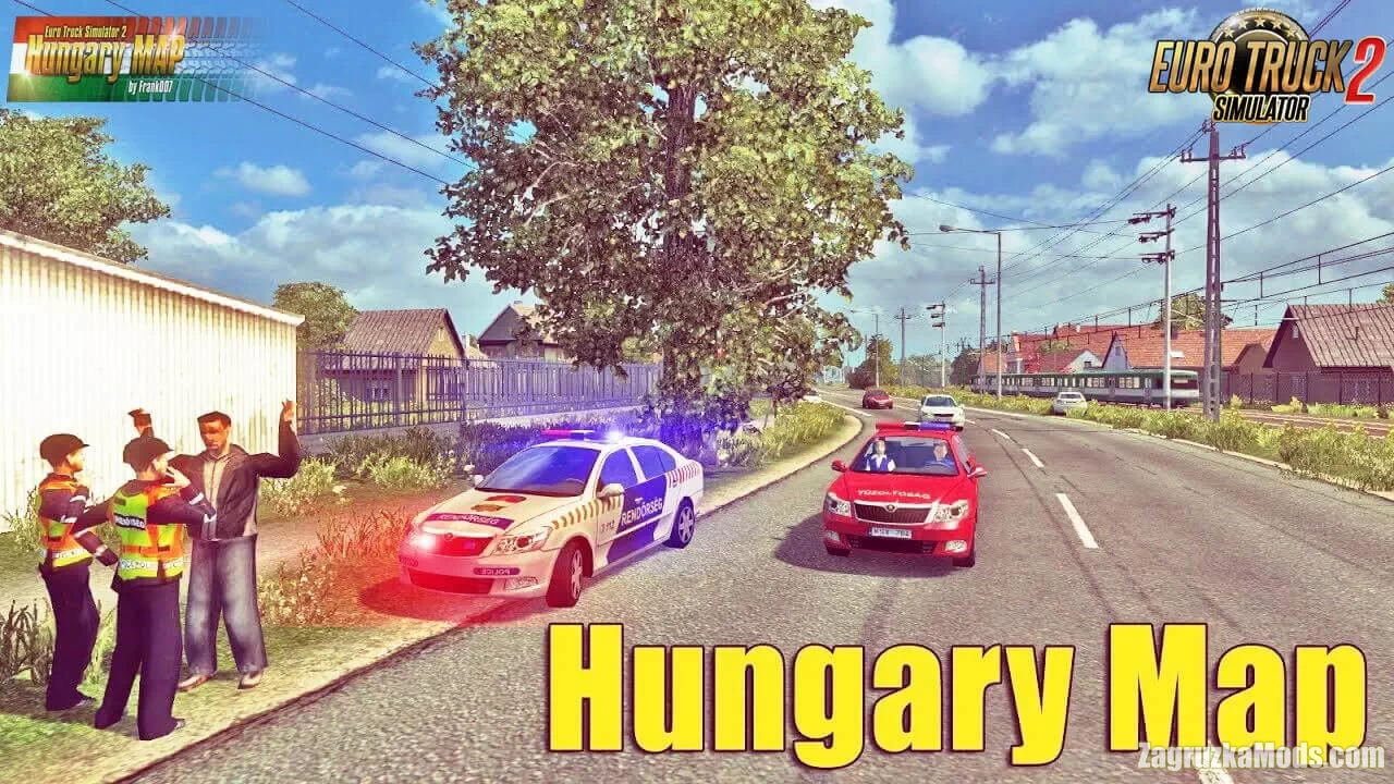 Hungary Map v0.9.38 Updated by Indian56 (1.58.x) for ETS2