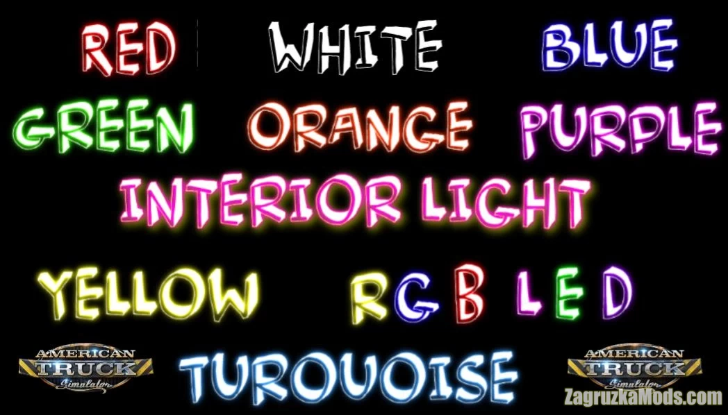Interior Lights Mod v3.0 (1.39.x) for ATS