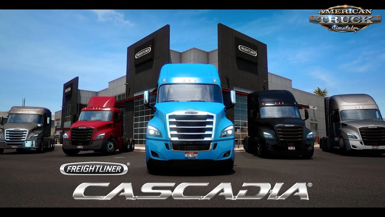 Freightliner Cascadia Truck Official Released for ATS