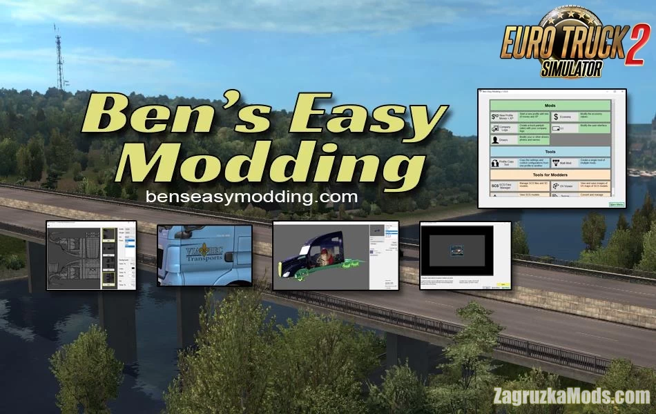 Bens Easy Modding for ATS and ETS2 games v1.39.2.1 (1.39.x)