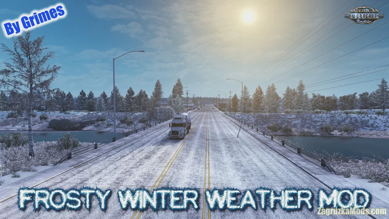 Frosty Winter Weather Mod v5.8 (1.58.x) for ATS