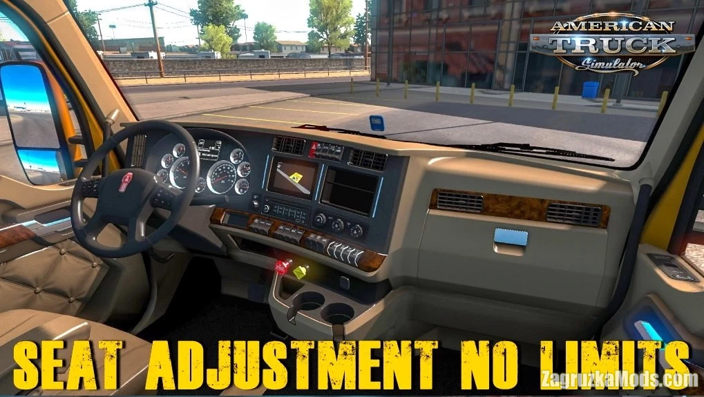 Seat Adjustment No Limits v2.4 (1.39.x) for ATS