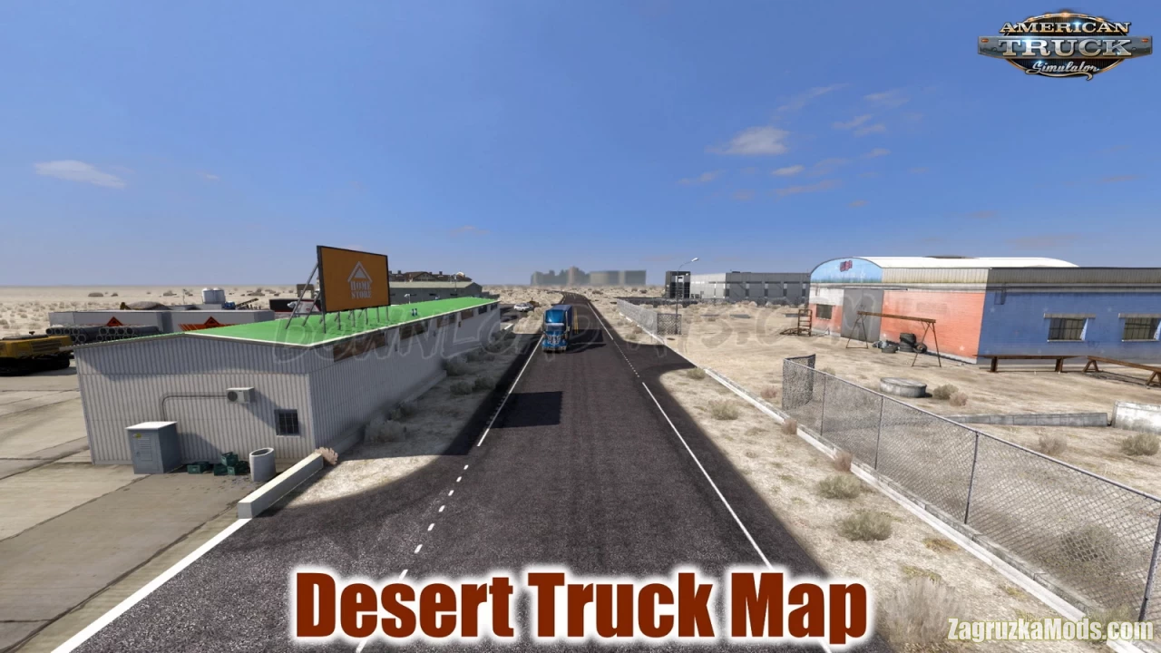 Desert Truck Map v2.0.46 (1.46.x) for ATS