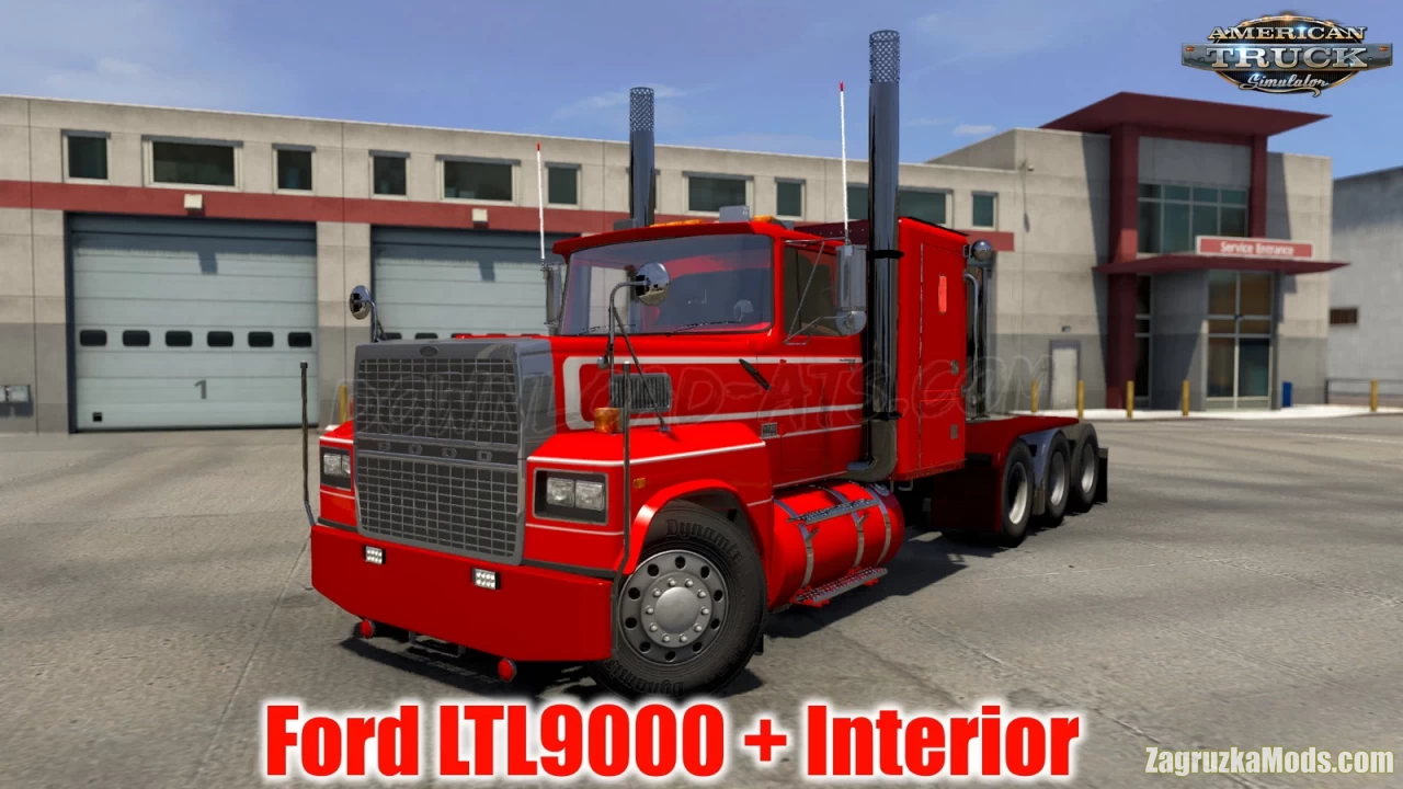 Ford LTL9000 + Interior v1.0 Edit by Renenate (1.39.x) for ATS