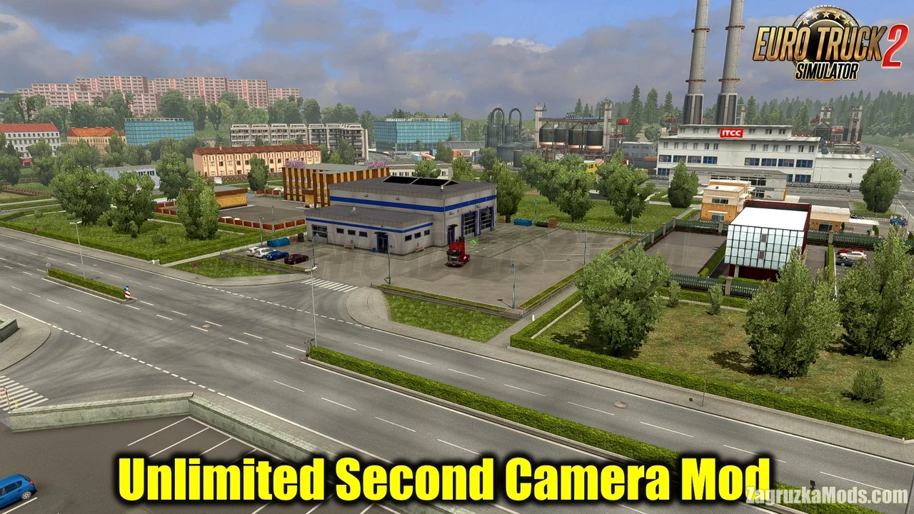 Unlimited Second Camera Mod v1.0 (1.39.x) for ETS2