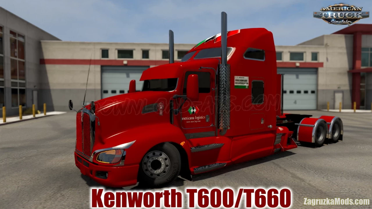 Kenworth T600/T660 Truck v1.5 Edit by ReneNate (1.47.x) for ATS