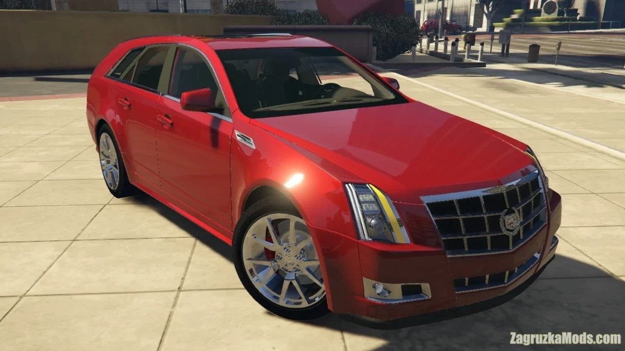 Cadillac CTS Sport Wagon 2010 v2.0 for GTA 5