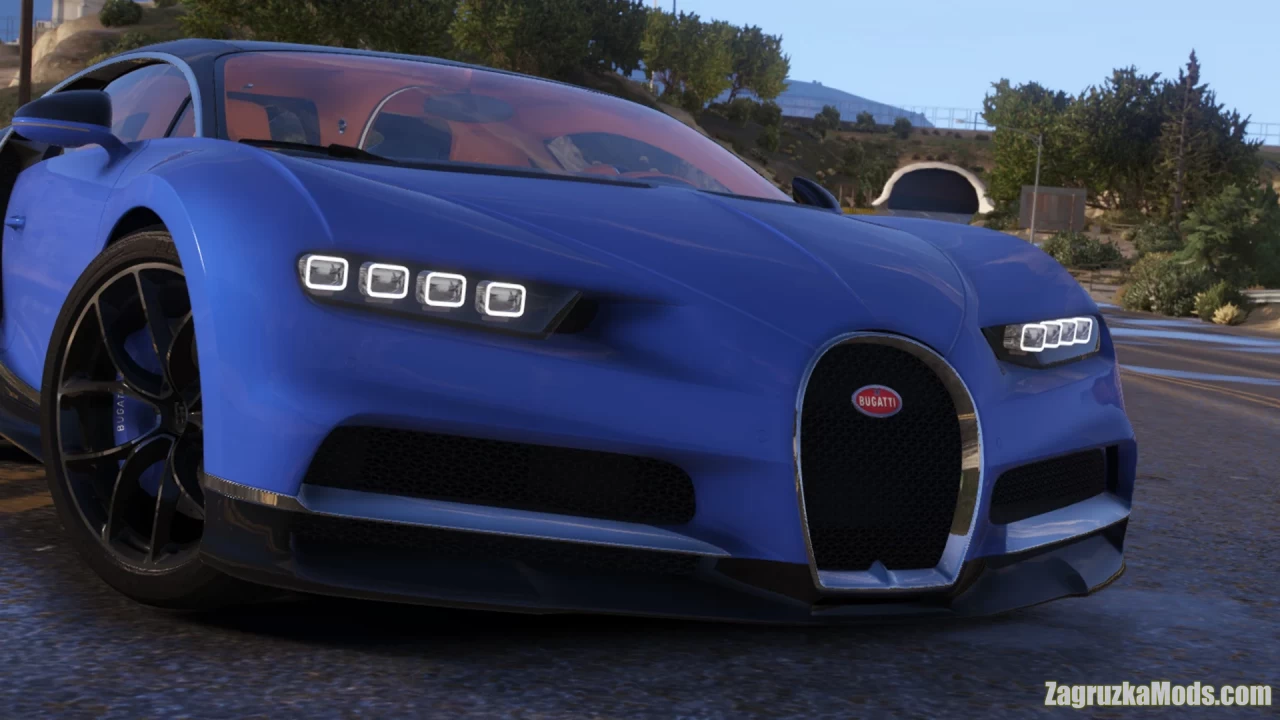 Bugatti Chiron 2017 v4.1 for GTA 5