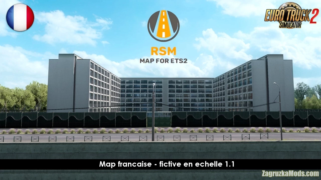 RealsiMap (RsM) v1.0 by Ado (1.39.x) for ETS2