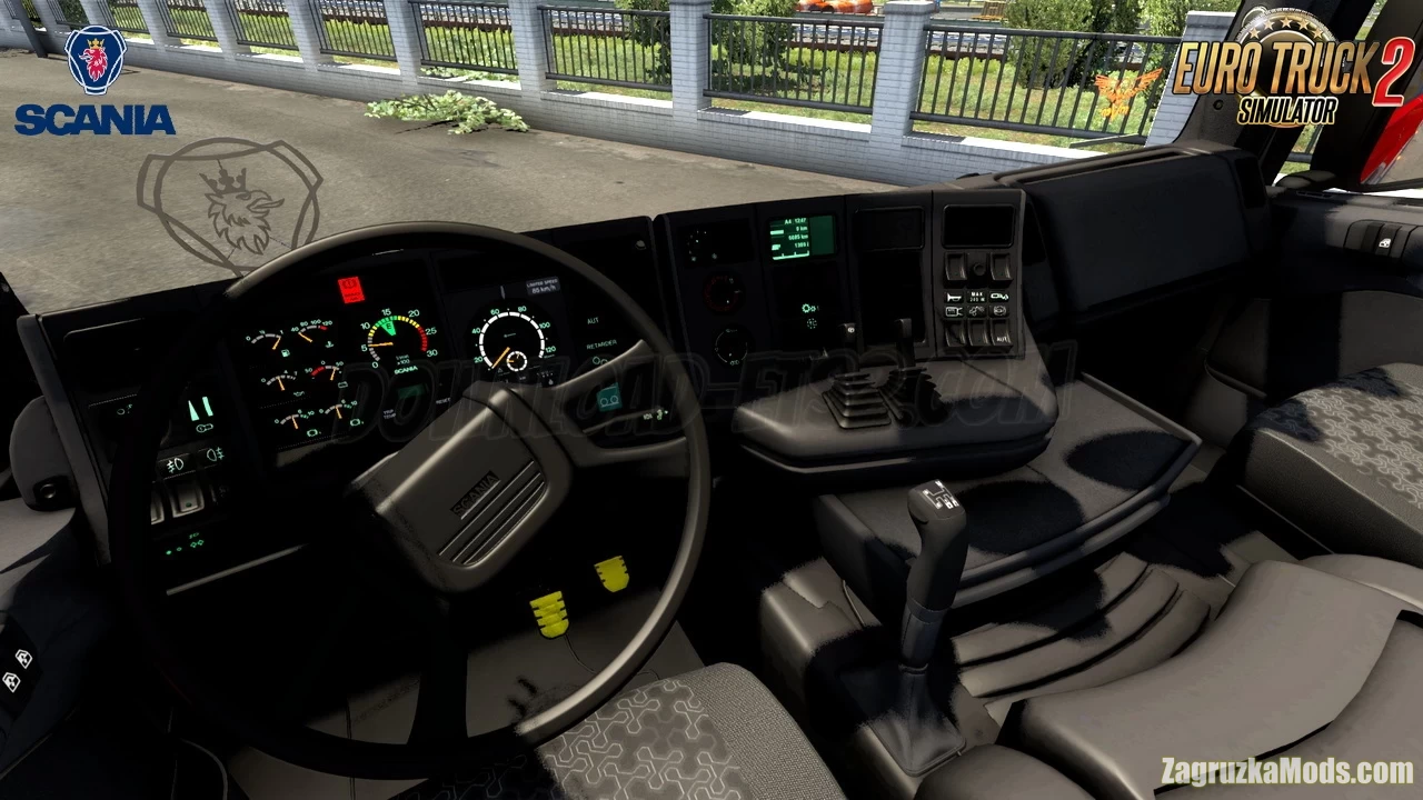 Scania 144L 460 + Interior v1.0 (1.39.x) for ETS2