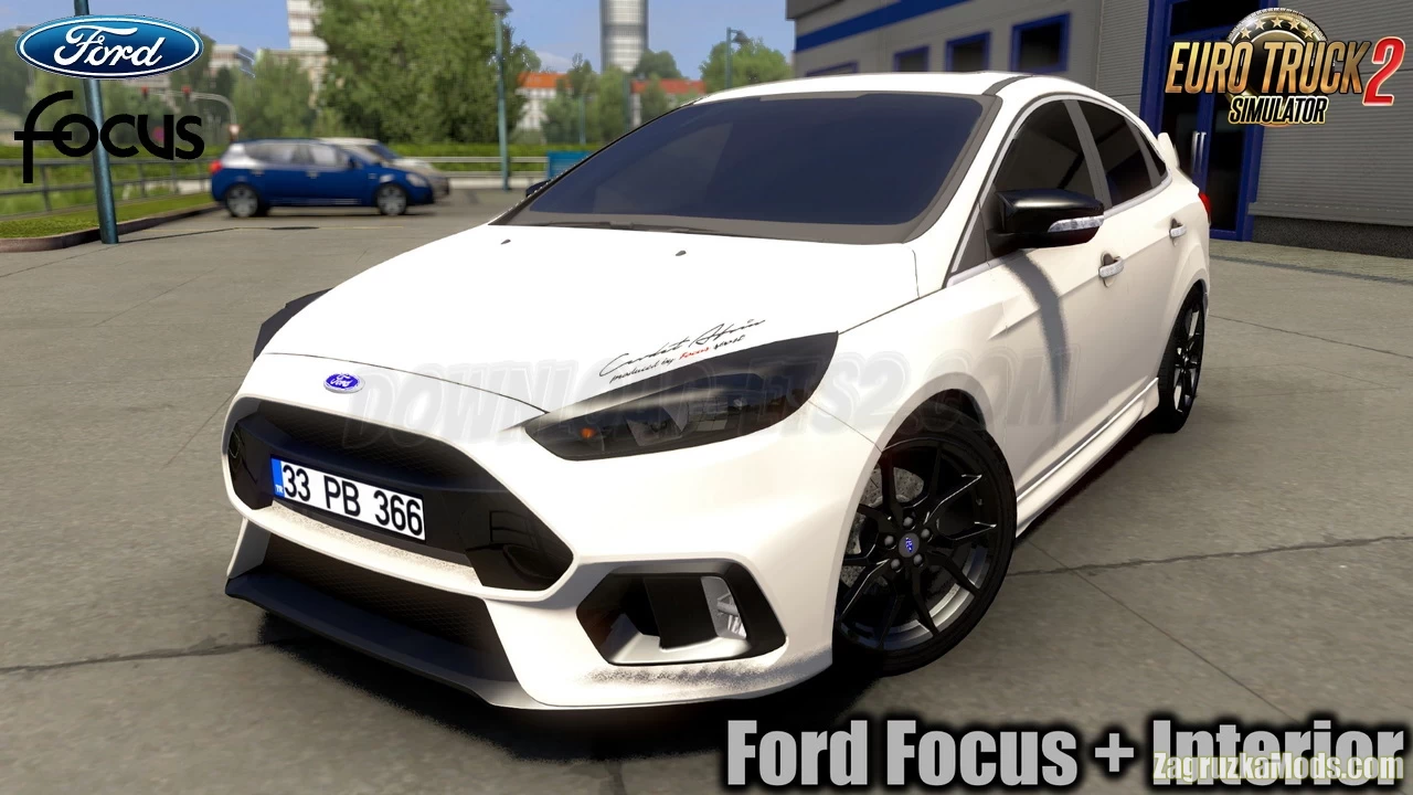 Ford Focus MK3.5 + Interior v3.0 (1.39.x) for ETS2