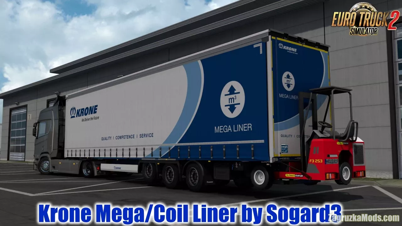 Krone Mega/Coil Liner v3.9 by Sogard3 (1.41.x) for ETS2