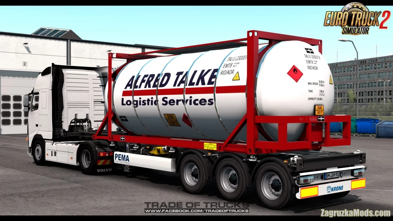 Krone SDC27 Trailer v1.0 by Trade of Trucks (1.39.x) for ETS2