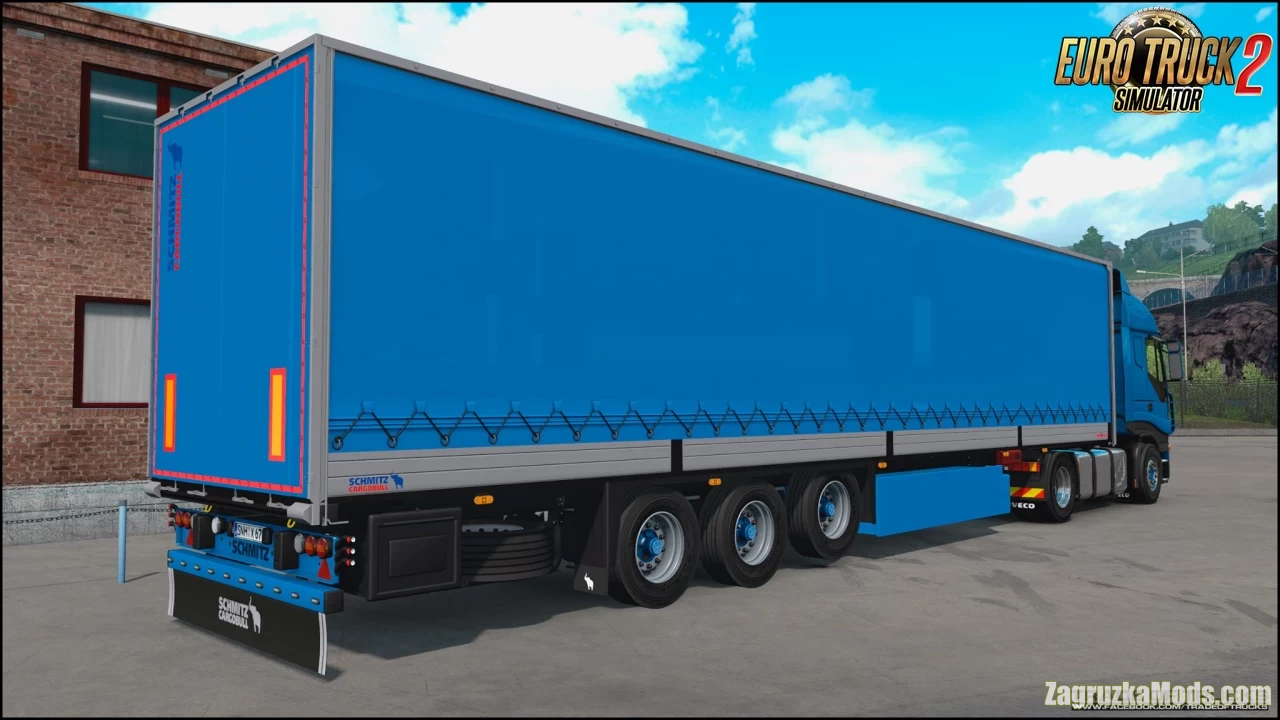 Schmitz Pack Trailers v19.0 by Trade of Trucks (1.39.x) for ETS2