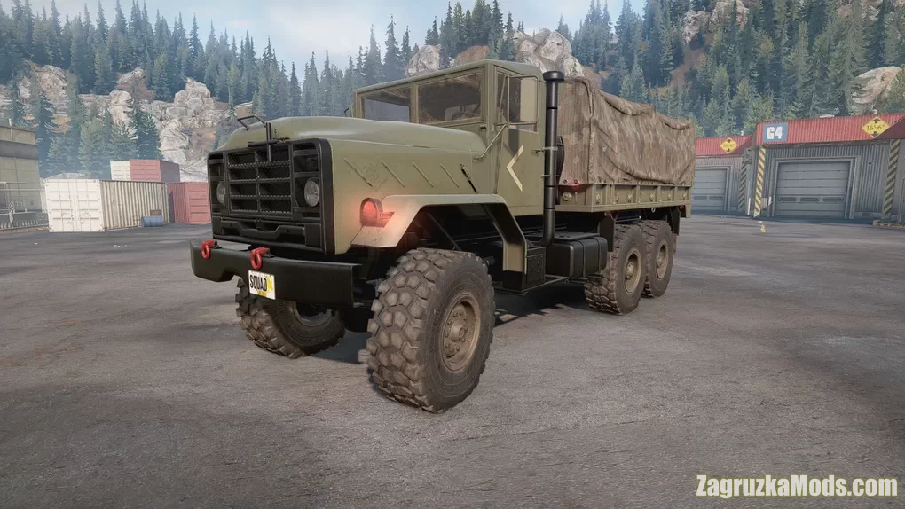 DCB US-K900 Army Truck v1.0 for SnowRunner