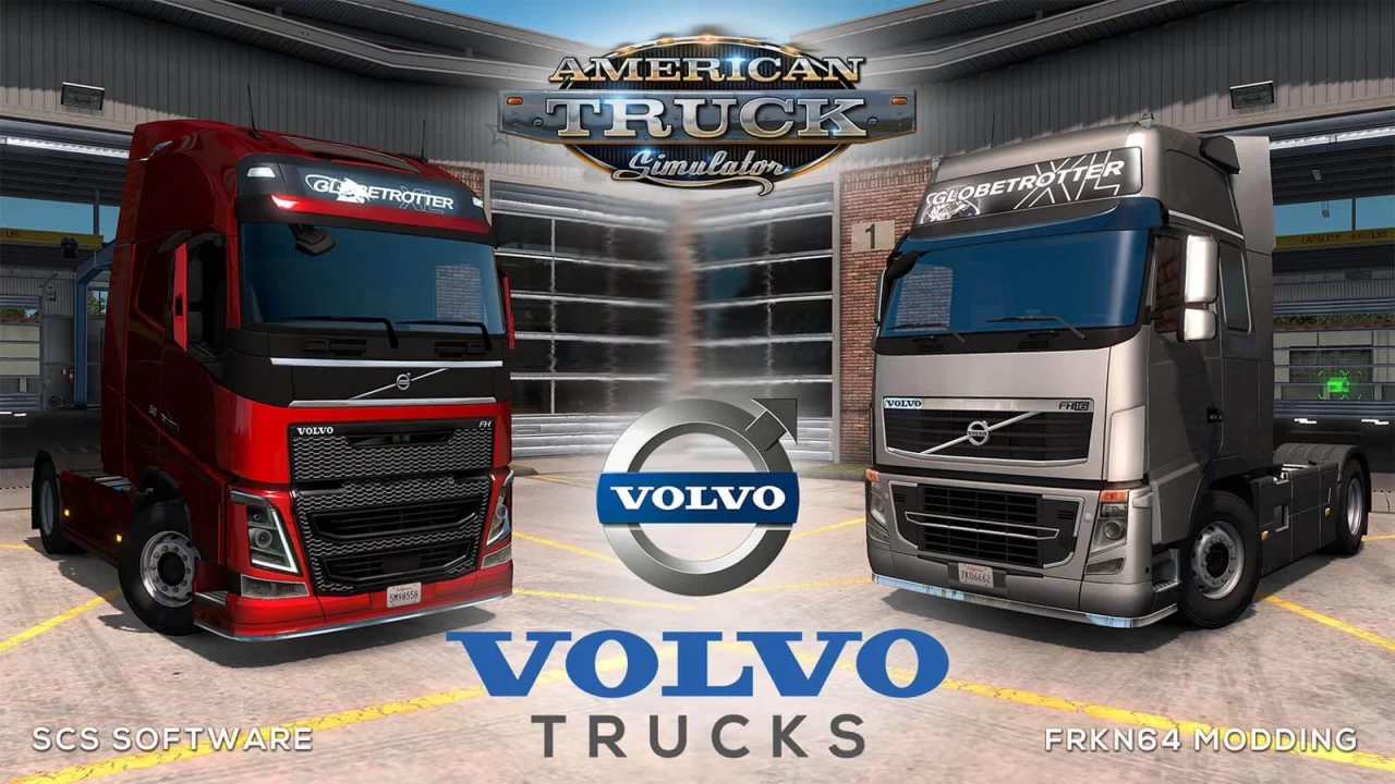 Volvo FH16 Trucks v6.3 by Frkn64 (1.39.x) for ATS