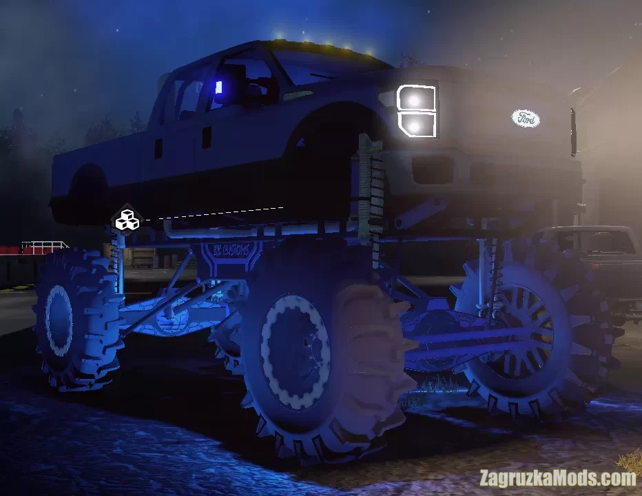 Ford F-350 Mega Mud Truck v2.0 for SnowRunner