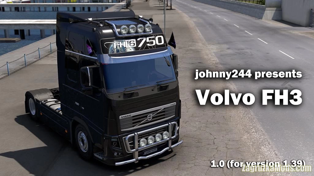 Volvo FH 3rd Generation v1.11 by Johnny244 (1.49.x) for ETS2