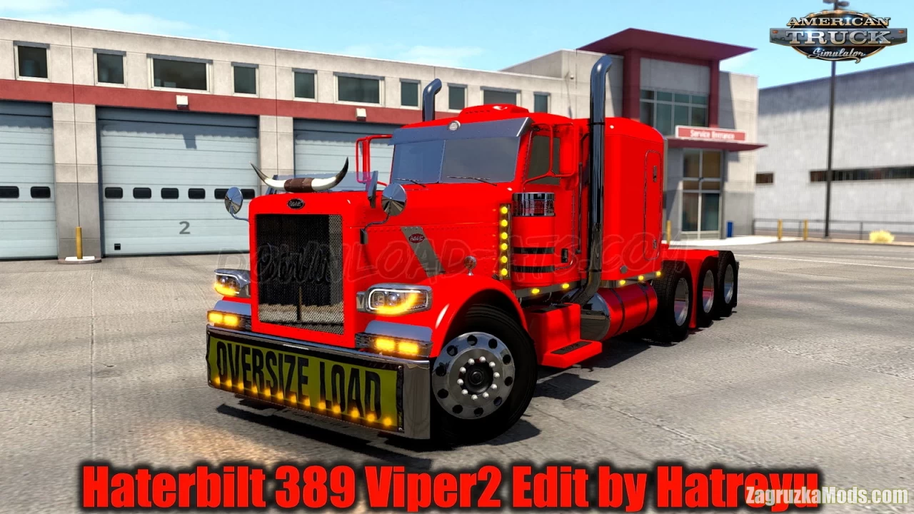 Haterbilt 389 Viper2 v4.7.2 Edit by Hatreyu (1.50.x) for ATS