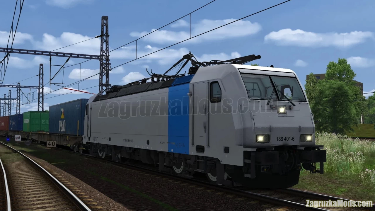 Electric Locomotive Traxx BR186 v1.01 for TS2020