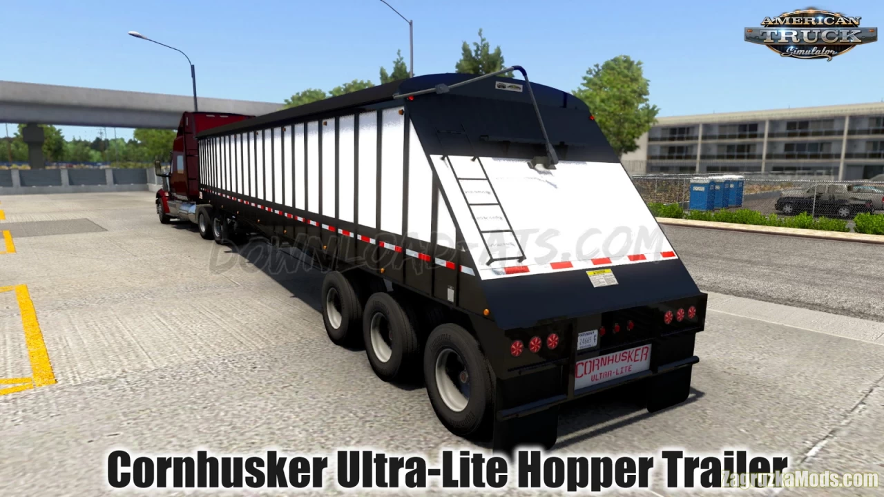 Cornhusker Ultra-Lite Hopper Trailer v1.1 (1.41.x) for ATS