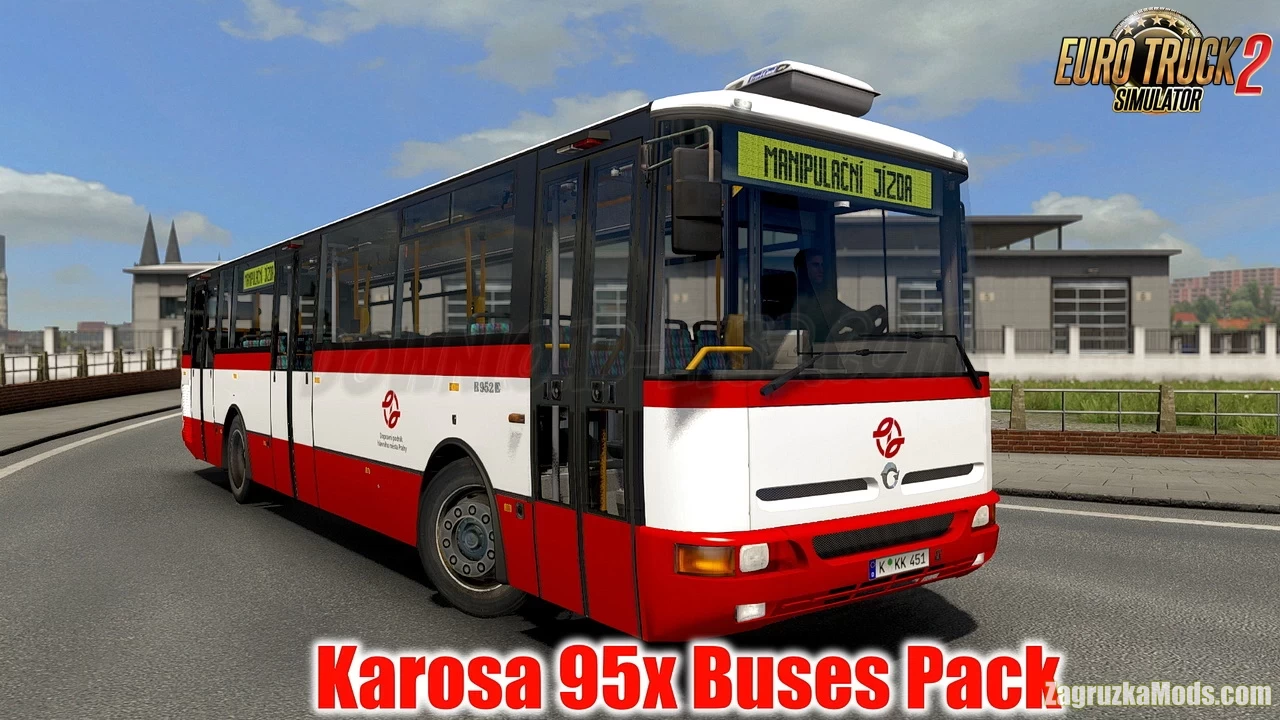 Karosa 95x Buses Pack v1.0.21.50 (1.50.x) for ETS2