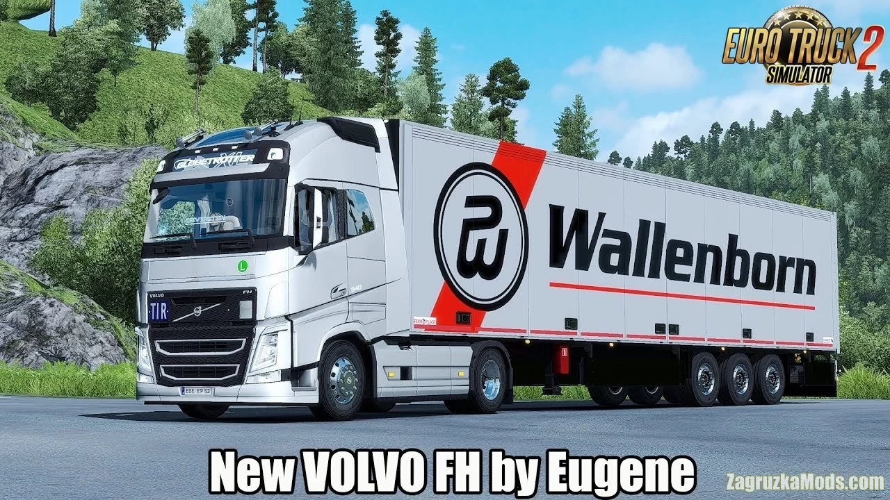 Volvo FH&FH16 2012 Reworked v3.1.15 (1.52.x) for ETS2