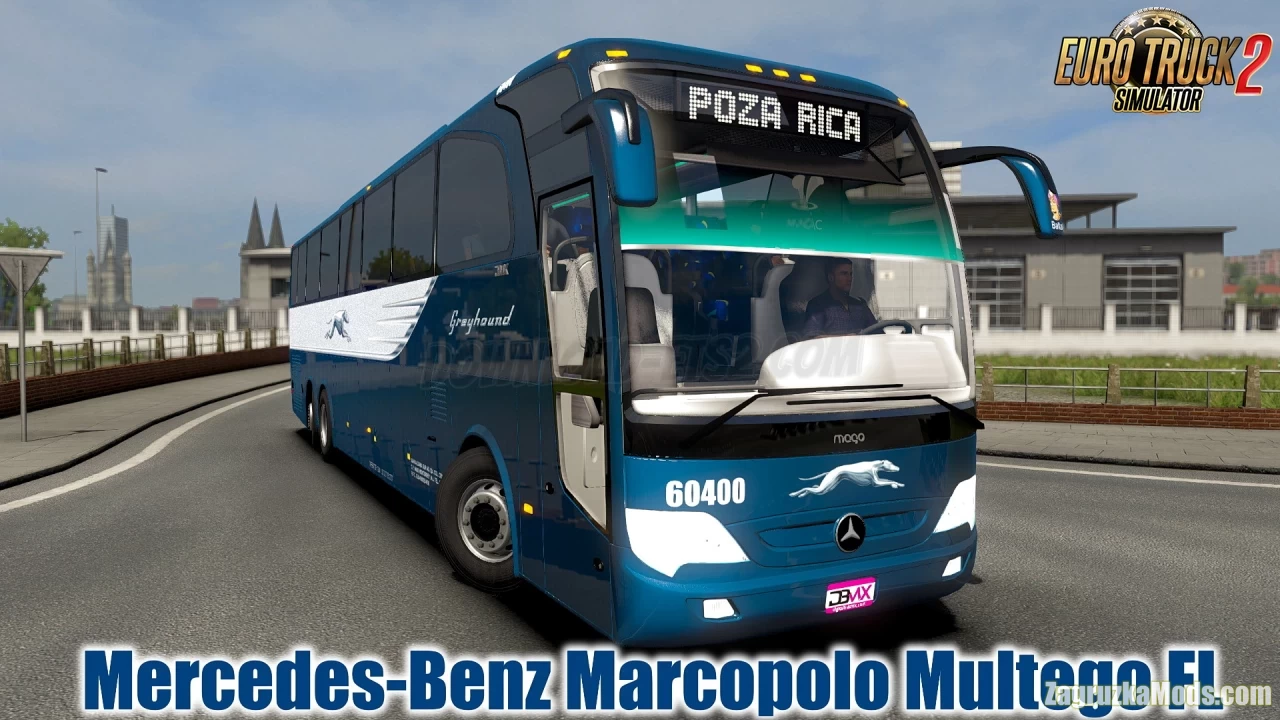 Mercedes-Benz Marcopolo Multego FL v1.5.A (1.39.x) for ETS2
