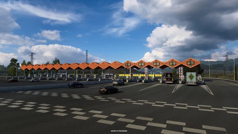 Iberia DLC: Tollgates & Toll Roads for Euro Truck Simulator 2