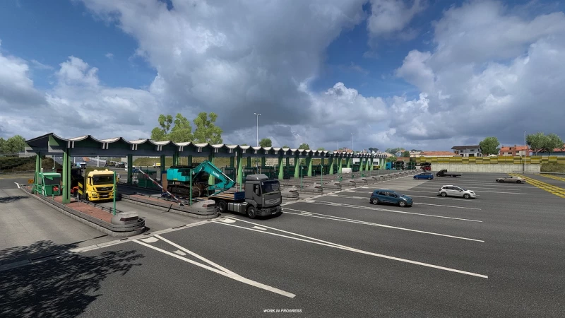 Iberia DLC: Tollgates & Toll Roads for Euro Truck Simulator 2