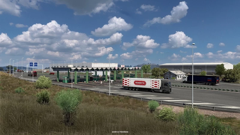 Iberia DLC: Tollgates & Toll Roads for Euro Truck Simulator 2