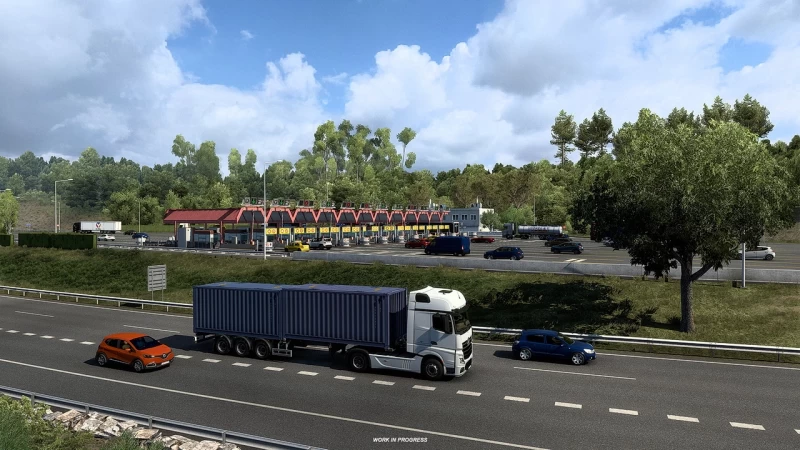 Iberia DLC: Tollgates & Toll Roads for Euro Truck Simulator 2
