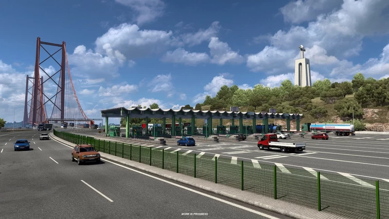 Iberia DLC: Tollgates & Toll Roads for Euro Truck Simulator 2