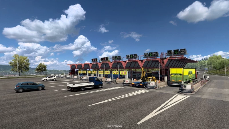 Iberia DLC: Tollgates & Toll Roads for Euro Truck Simulator 2
