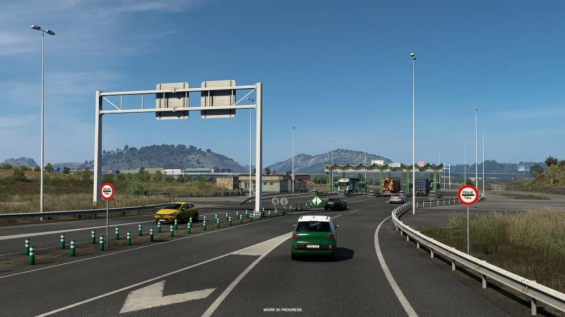 Iberia DLC: Tollgates & Toll Roads for Euro Truck Simulator 2