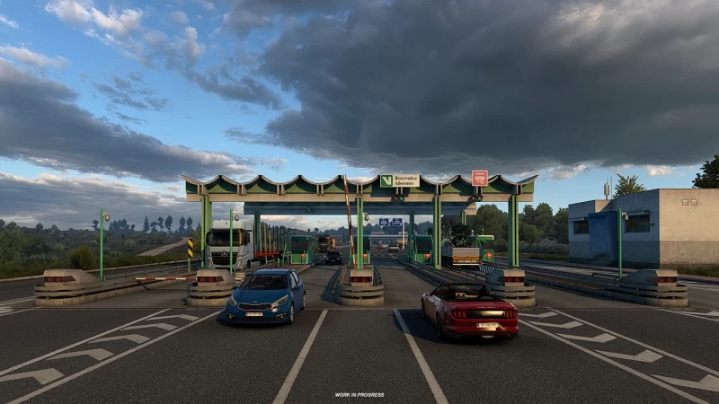 Iberia DLC: Tollgates & Toll Roads for Euro Truck Simulator 2