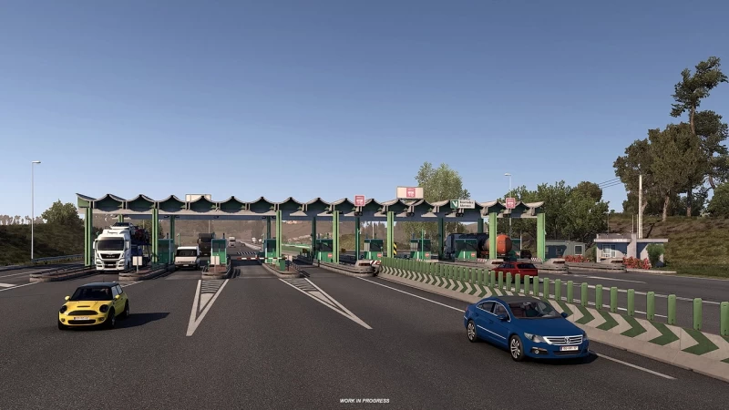 Iberia DLC: Tollgates & Toll Roads for Euro Truck Simulator 2