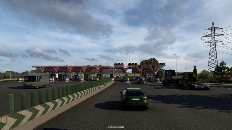 Iberia DLC: Tollgates & Toll Roads for Euro Truck Simulator 2