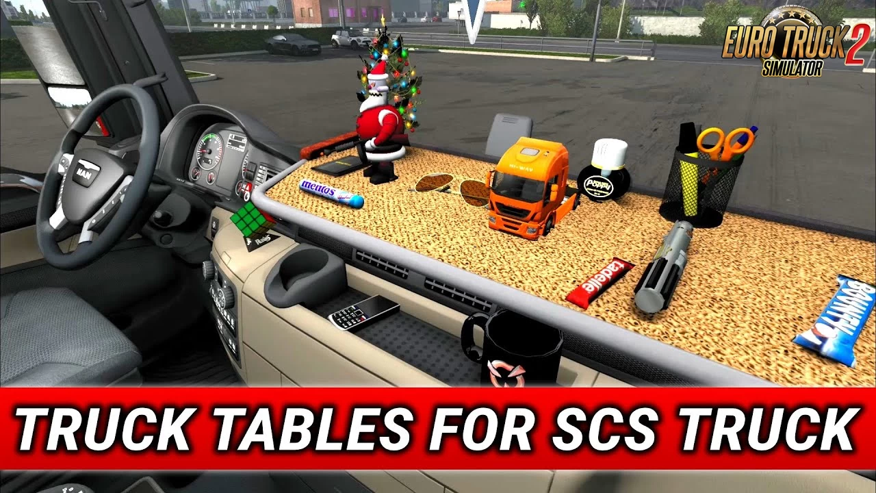Truck Tables v9.0 by Racing (1.54.x) for ETS2