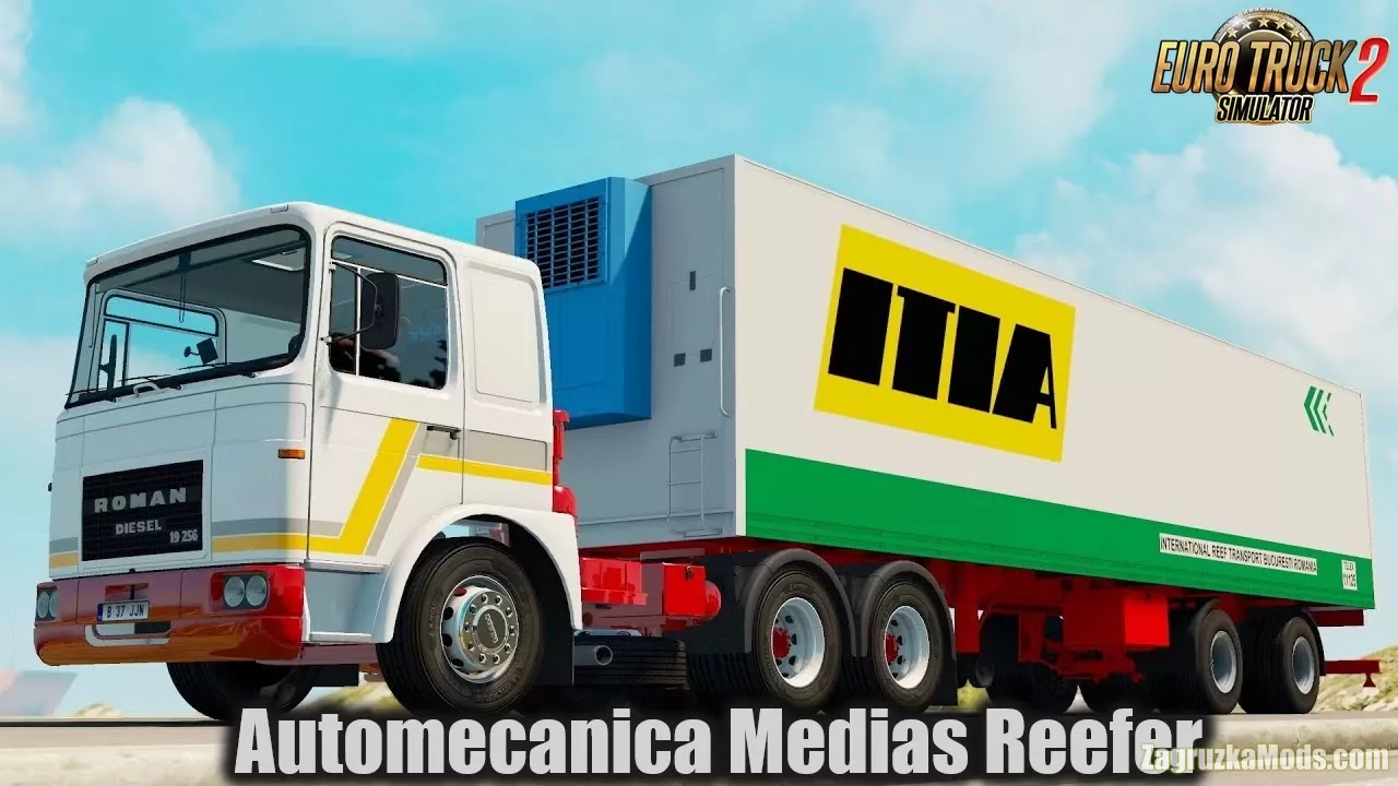Automecanica Medias Reefer Trailer v2.3 (1.54.x) for ETS2
