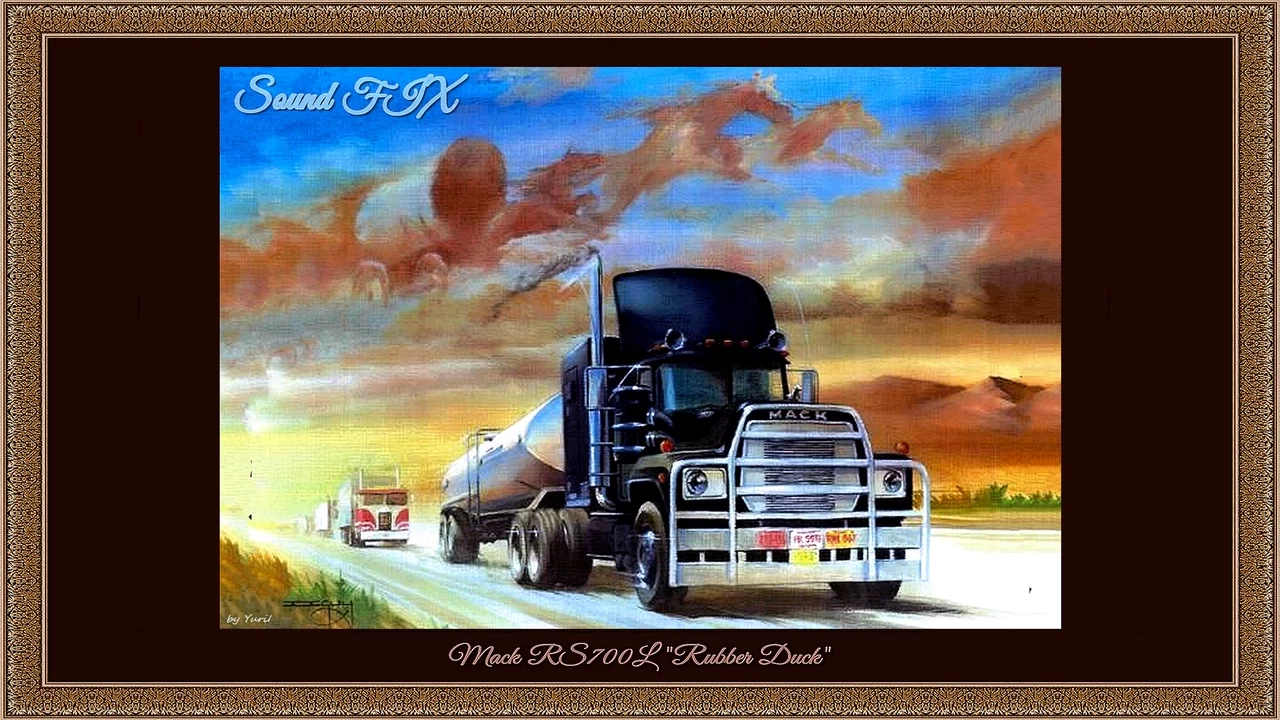 Sound fix for Mack RS 700 & RS 700 Rubber Duck v1.1 for ATS