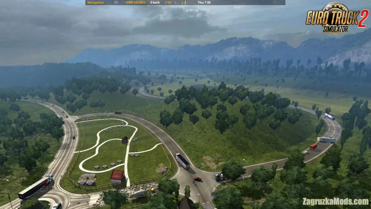 North Sulawesi Map v1.4 by Gabriel Petra (1.39.x) for ETS2