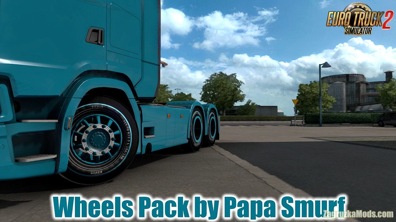 Wheels Pack v1.0 by Papa Smurf (1.39.x) for ETS2