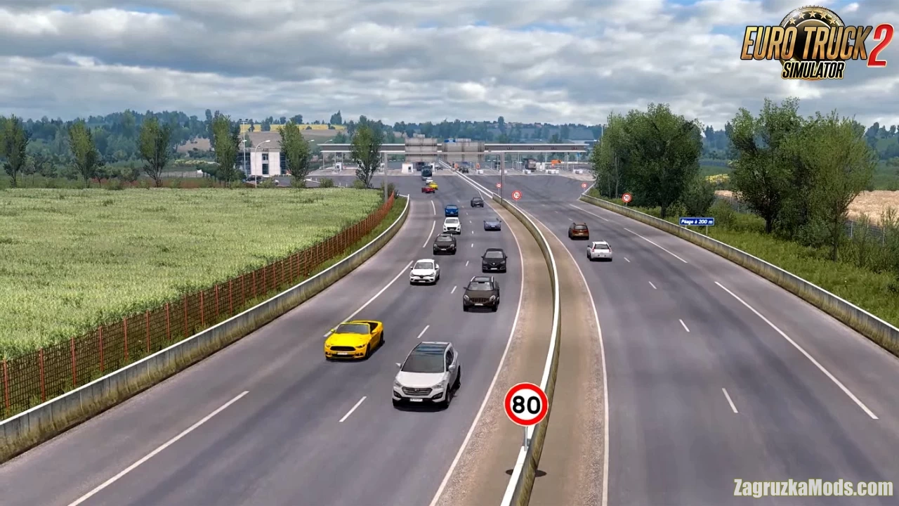 Brutal Traffic v7.3 By Kass (1.58.x) for ATS and ETS2