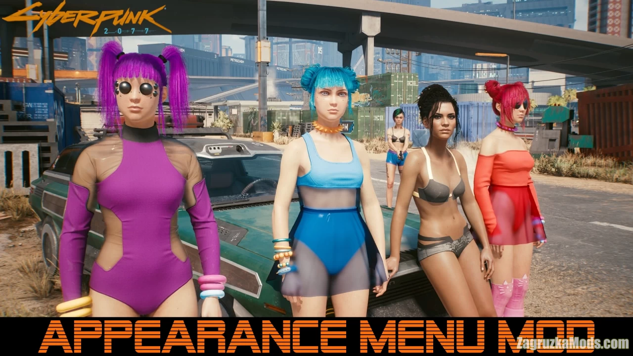 Appearance Menu Mod v2.7 for Cyberpunk 2077