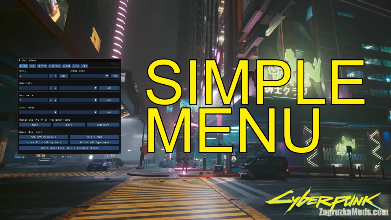 Cyberpunk 2077 Mods Download Cyberpunk 2077 Modifications