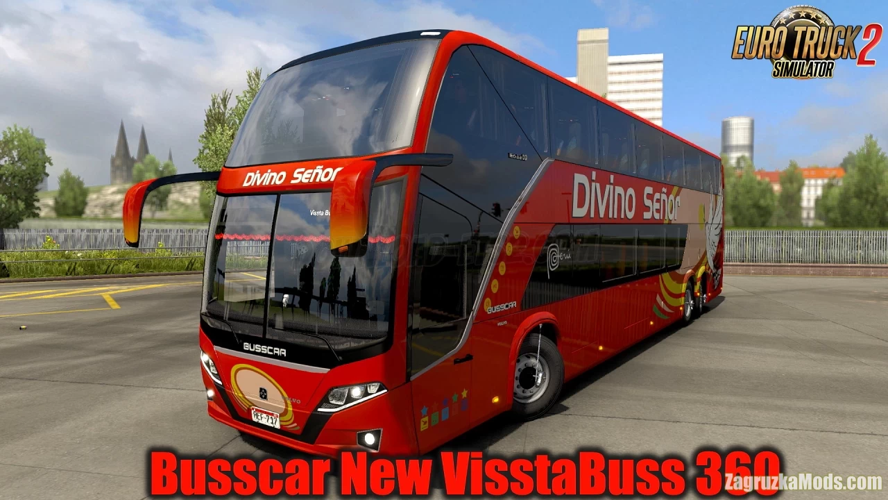 Busscar New VisstaBuss 360 v2.5 (1.39.x) for ETS2