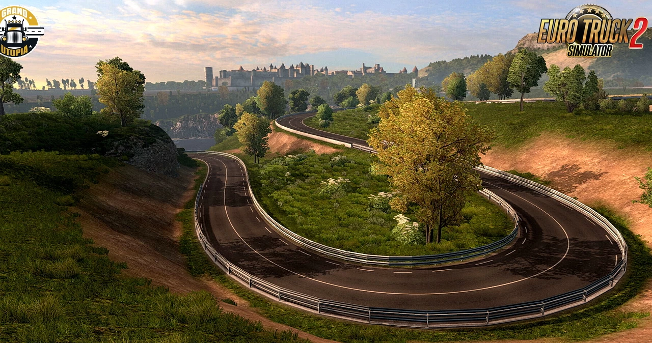 Grand Utopia Map v1.14.5 by MyGodness (1.45.x) for ETS2