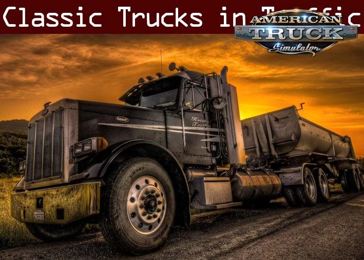 Classic Truck Traffic Pack v3.3 by Trafficmaniac (1.45.x) for ATS